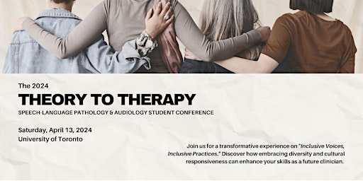 Image principale de 2024 Theory to Therapy Conference