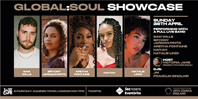 Primaire afbeelding van Sam Wills, Byrony Jarman-Pinto, Aretha Fontaine, Natalie Lindi & Naiyah