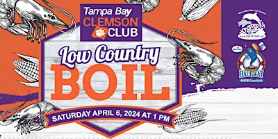 Imagen principal de Tampa Bay Clemson Club Low Country Boil