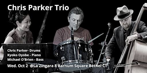Imagem principal do evento Chris Parker (Brecker Brothers, Natalie Cole, Donald Fagan) Trio
