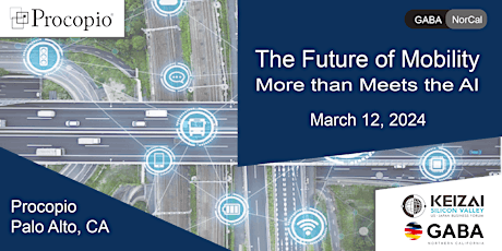 Imagen principal de 2024-03-12 Keizai forum on The Future of Mobility — More Than Meets the AI