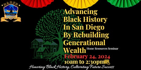 Advancing Black History in San Diego By Rebuilding Generational Wealth primary image