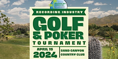 Primaire afbeelding van 2024 Recording Industry Golf Tournament™ (and poker...)