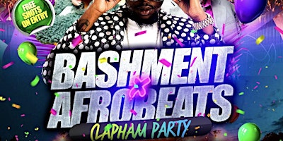 Bashment X Afrobeats - Clapham Party primary image