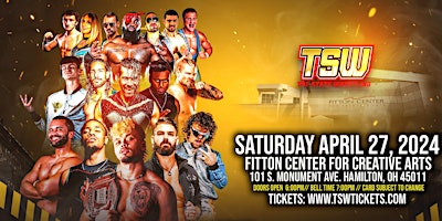 Image principale de Tri-State Wrestling Live at Fitton Center for Creative Arts