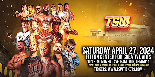 Immagine principale di Tri-State Wrestling Live at Fitton Center for Creative Arts 