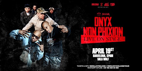 Imagem principal de ONYX & Non Phixion - Live in Barcelona