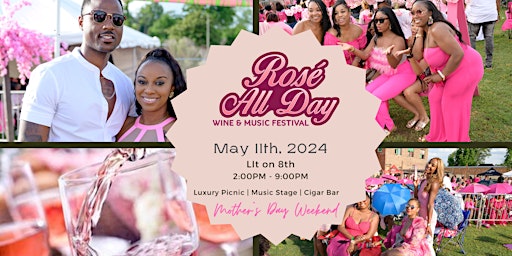 Imagem principal do evento Rosè All Day Wine & Music Festival