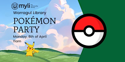 Hauptbild für Pokemon Party @ Warragul Library