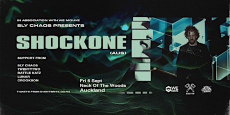 SLY CHAOS Presents: SHOCKONE (AUS) primary image
