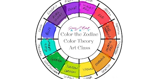 Image principale de Color the Zodiac Art Class | Grace Noel Art