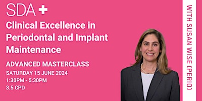 Image principale de Clinical Excellence in Periodontal and Implant Maintenance - Melbourne