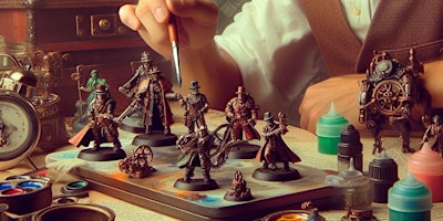 Hauptbild für Learn to Paint!  Miniatures Painting Seminar Level 1 - Includes Miniature