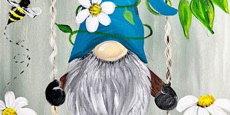 Happy Painting - Gnome on Swing primary image