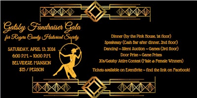 Imagem principal do evento Gatsby Fundraiser Gala