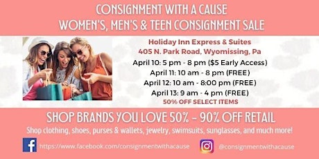 Women's, Men's & Teen Clothing and Accessory Consignment Sale