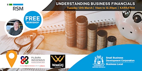 Imagem principal de Understanding Business Financials (Karratha) Pilbara