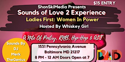 Sounds of Love 2 Experience: Women In Power primary image