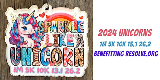 Image principale de 2024 UNICORNS 1M 5K 10K 13.1 26.2