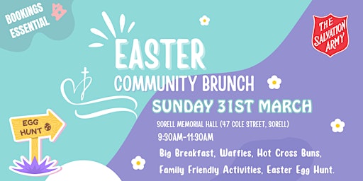 South East Salvos- Easter Community Brunch primary image