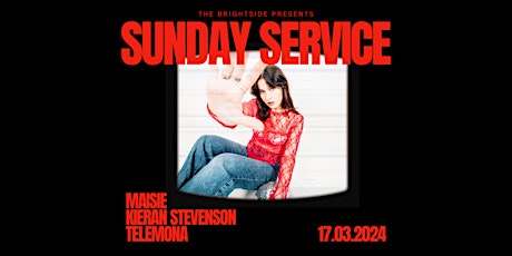 Imagem principal do evento Sunday Service: MAISIE, Kieran Stevenson, Telemona