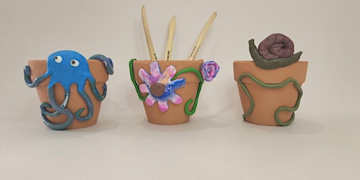 Immagine principale di Polymer Clay on Terracotta Pots - Kids 10+ 