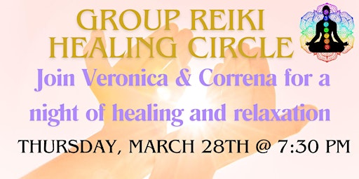 Imagem principal do evento Group Reiki Healing Circle