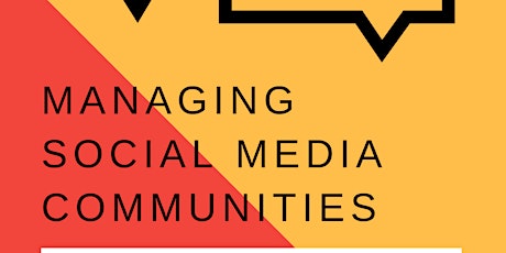 Managing Social Media Communities workshop primary image