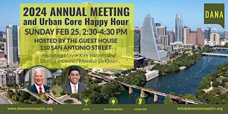 DANA 2024 Annual Meeting and Urban Core Happy Hour primary image