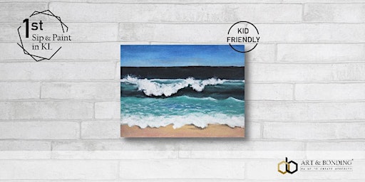 Immagine principale di Sunday Sip & Paint : Calming Wave 