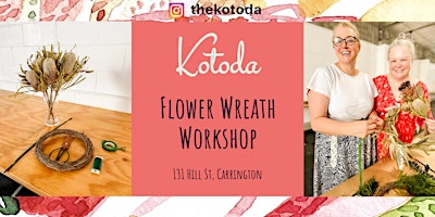 Immagine principale di Kotoda w The Faithful Florist "Early Mothers Day Floral Wreath $150pp 