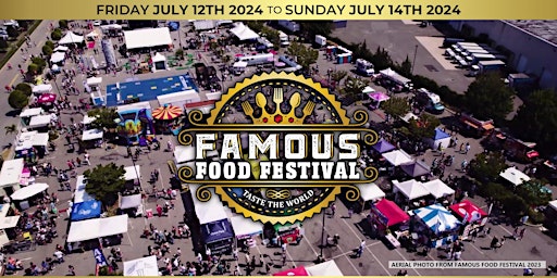 Famous Food Festival " Taste the World" Long Island, NY - Summer 2024