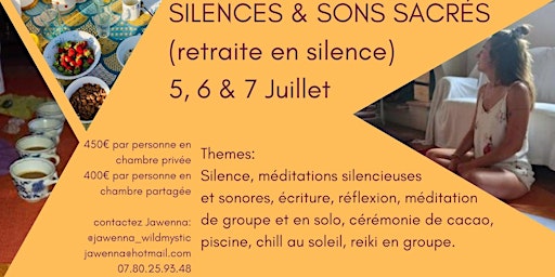 SACRED SOUNDS AND SILENCES - SILENCES & SONS SACRÉS (en/fr) primary image