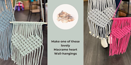 Imagem principal do evento Macrame Heart Workshop