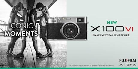 Imagem principal do evento Introducing the X100VI & Capturing Moments in a Mystery Location