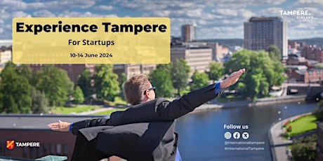 Imagem principal do evento Experience Tampere for Startups 2024