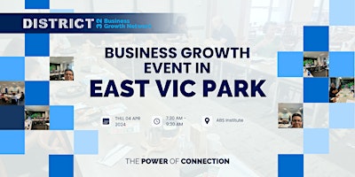 Imagem principal do evento District32 Business Networking – East Vic Park Circle- Thu 04 April