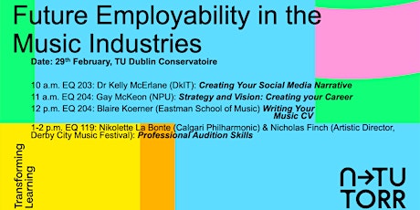 Future Employability in the Music Industries primary image