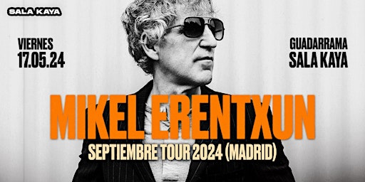 Primaire afbeelding van Concierto de Mikel Erentxun  en  Sala Kaya