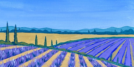 Paint & Unwind at the Tobacco Factory, Bristol - "Lavender Fields"