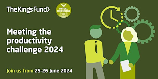 Imagen principal de Meeting the productivity challenge  2024 (Virtual event)