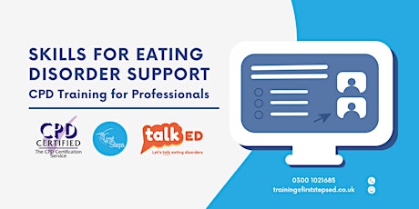 Introduction to Eating Disorders | CPD Training with First Steps ED primary image
