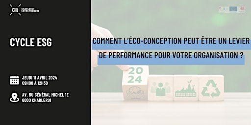 Imagem principal do evento Comment l’éco-conception peut être un levier de performance ?