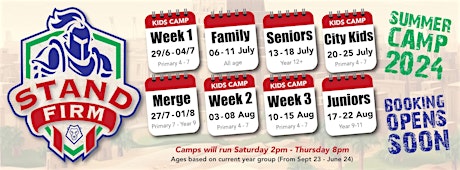Week one kids camp
