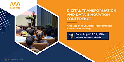 Digital Transformation & Data Innovation Conference primary image