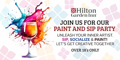 Paint & Sip party primary image