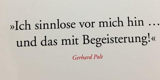 SALON LUITPOLD | Humor und Demokratie | Ein Abend mit Gerhard Polt  primärbild