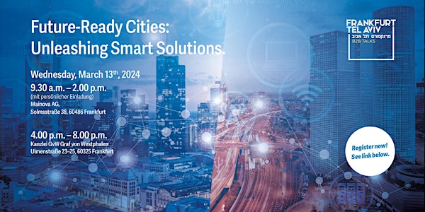 Future-Ready Cities: Unleashing Smart Solutions.