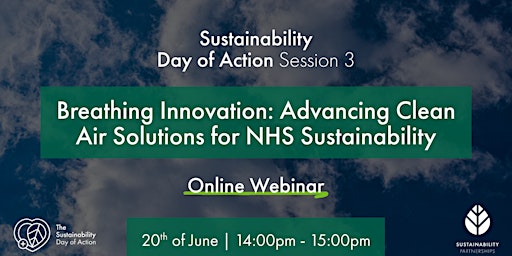 Image principale de Breathing Innovation: Advancing Clean Air Solutions for NHS Sustainability