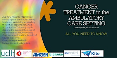 Imagem principal do evento Cancer Treatment in the Ambulatory Care Setting - UCLH Masterclass